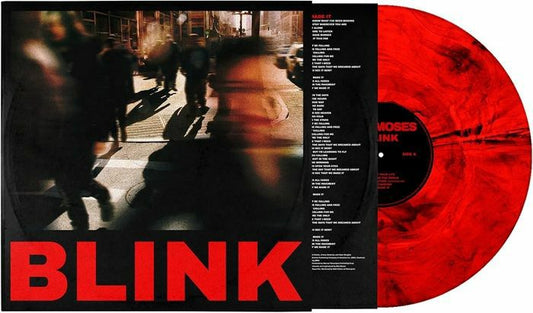 Blink - Red Marbled Vinyl LP vinyl record cover