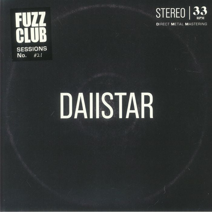 Fuzz Club Sessions No 21 - Clear Vinyl LP vinyl record cover