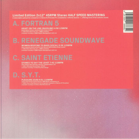 Princess P Presents - 2x12 Vinyl vinyl record cover