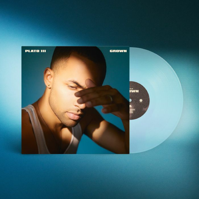 Grown - Clear Blue Vinyl LP vinyl record cover