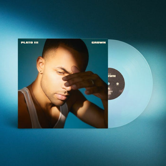 Grown - Clear Blue Vinyl LP vinyl record cover