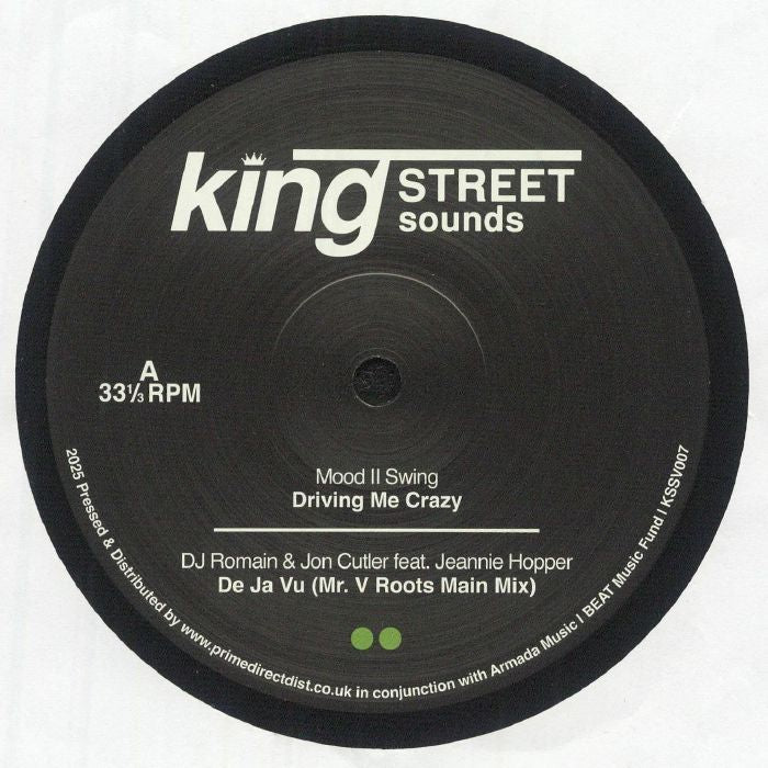 King Street Sounds Sampler Vol 5 - Vinyl Single vinyl record cover