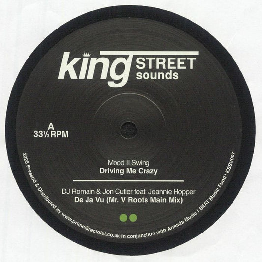 King Street Sounds Sampler Vol 5 - Vinyl Single vinyl record cover
