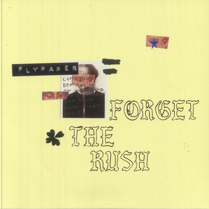 Forget The Rush - Blue & Yellow Merge Vinyl LP vinyl record cover