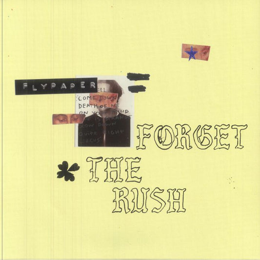 Forget The Rush - Blue & Yellow Merge Vinyl LP vinyl record cover