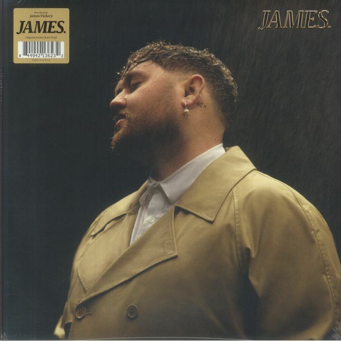 JAMES. - Golden Pearl Vinyl LP vinyl record cover