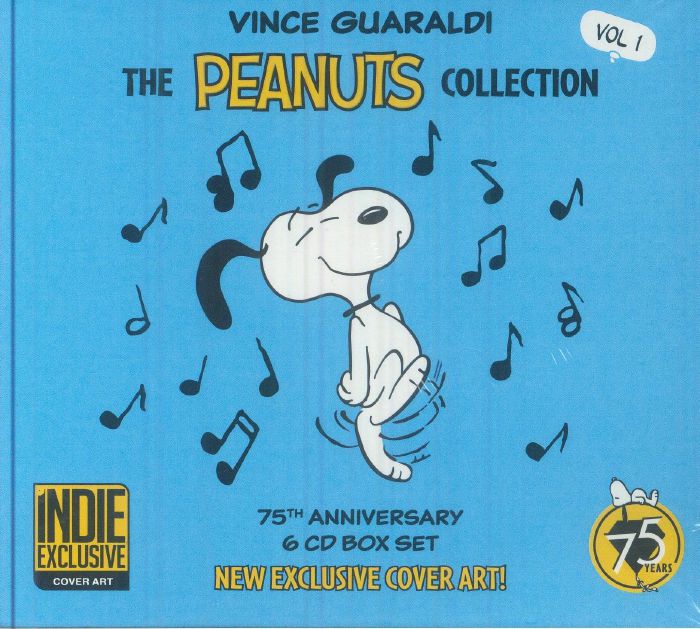 The Peanuts Collection Vol. 1 - 75th Anniversary Edition 6CD Box Set CD cover