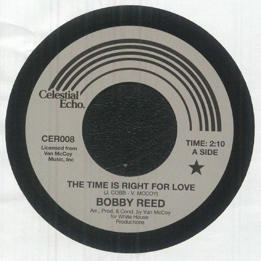 The Time Is Right For Love - Reissue Vinyl Single vinyl record cover