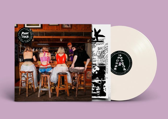 Panic Shack - White Vinyl LP vinyl record cover