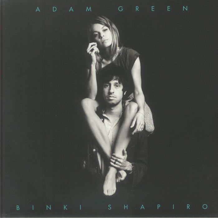 Adam Green & Binki Shapiro - Aqua Vinyl LP vinyl record cover
