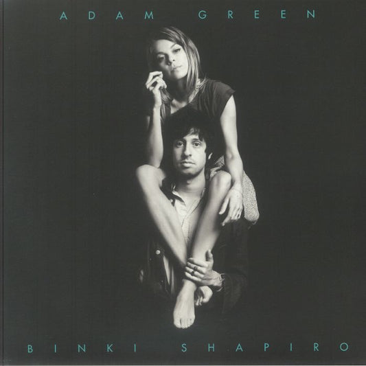 Adam Green & Binki Shapiro - Aqua Vinyl LP vinyl record cover