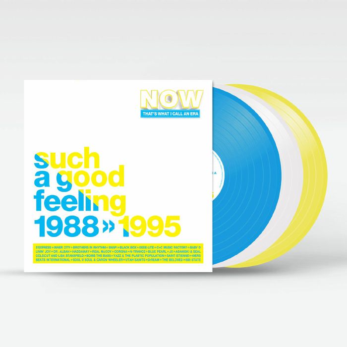 NOW That's What I Call An Era: Such A Good Feeling 1988-1995 - 3xLP vinyl record cover