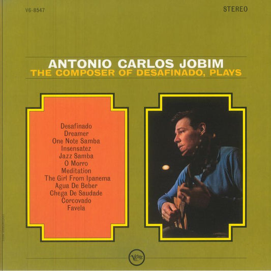 The Composer Of Desafinado Plays - Vinyl LP vinyl record cover