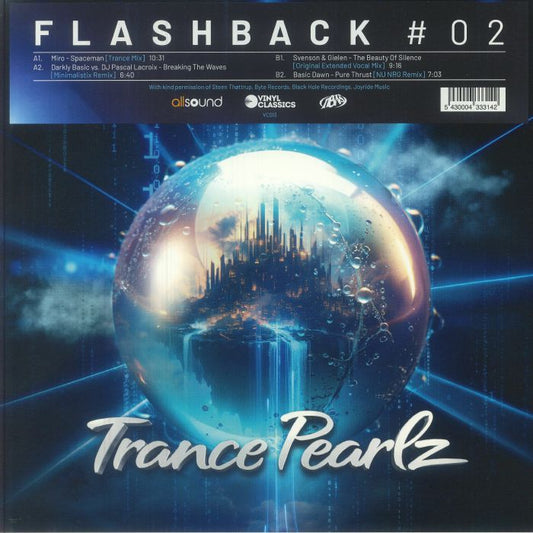 Trance Pearlz: Flashback #02 - Vinyl EP vinyl record cover