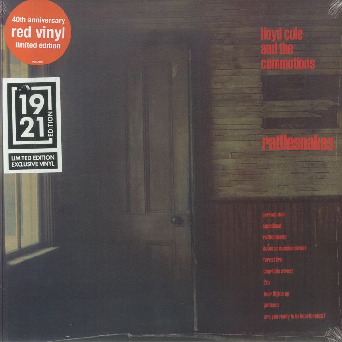 Rattlesnakes - 40th Anniversary Limited Edition Red Vinyl LP vinyl record cover