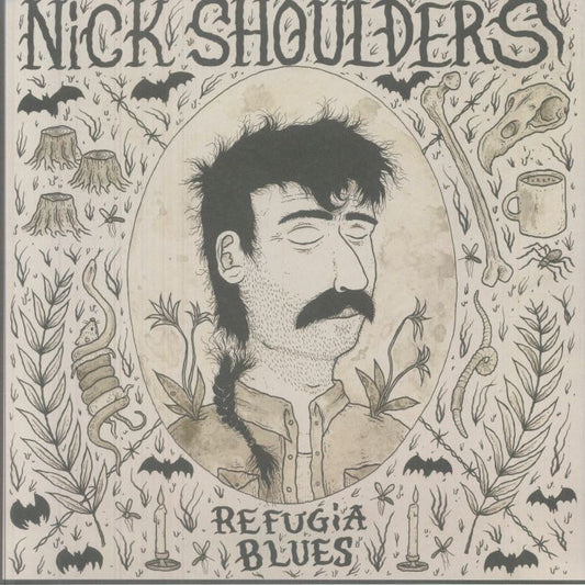 Refugia Blues - Bronze Vinyl LP vinyl record cover