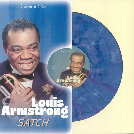 Satch - Limited Edition Blue Marbled Vinyl LP vinyl record cover