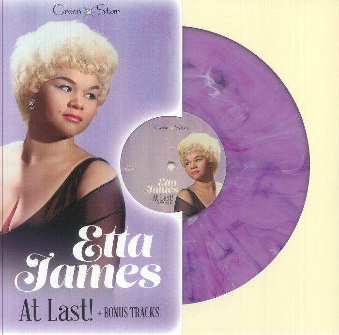 At Last! - Limited Edition Purple Marbled Vinyl LP vinyl record cover