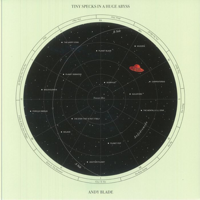 Tiny Specks In A Huge Abyss - Vinyl LP vinyl record cover