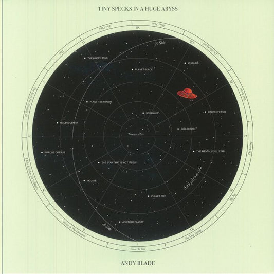 Tiny Specks In A Huge Abyss - Vinyl LP vinyl record cover