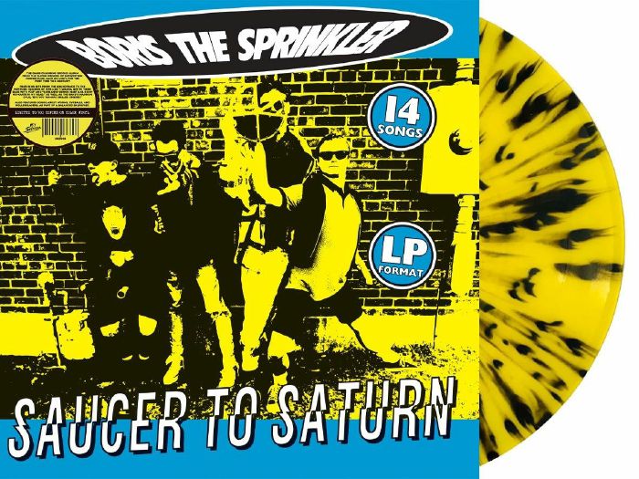 Saucer To Saturn - Limited Edition Coloured Vinyl LP vinyl record cover