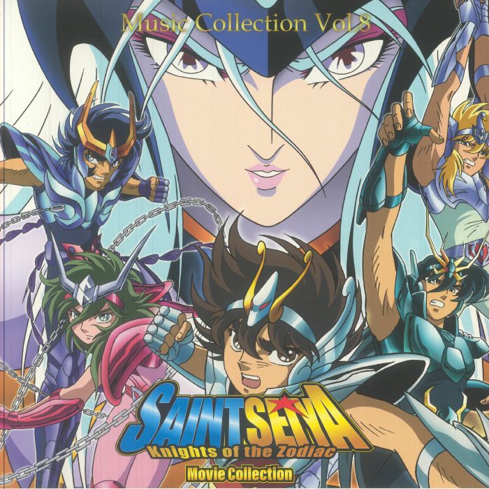 Saint Seiya Music Collection Volume 8 - Purple Marbled Vinyl LP vinyl record cover