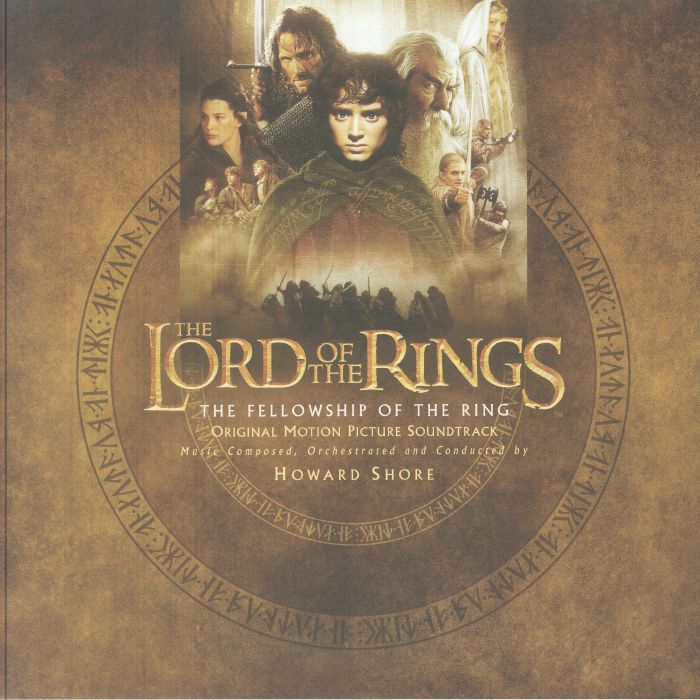 The Lord Of The Rings: The Fellowship Of The Ring - 2xLP vinyl record cover