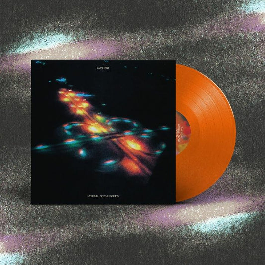 Internal Drone Infinity - Orange Crush Vinyl LP vinyl record cover
