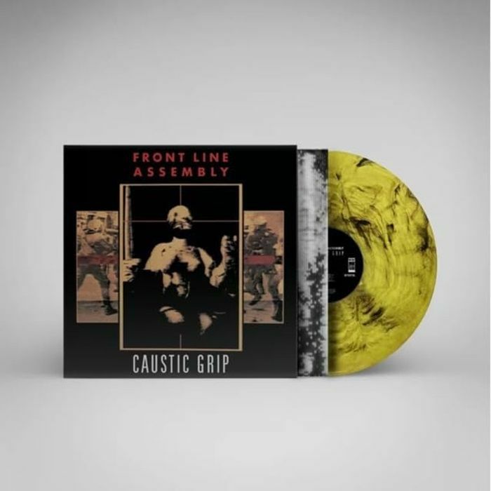 Caustic Grip (35th Anniversary Edition) - Yellow Vinyl LP vinyl record cover