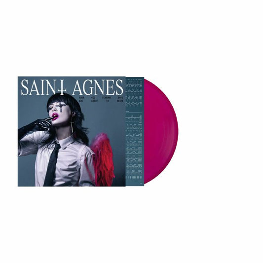 Your God Fearing Days Are About To Begin - Limited Edition Magenta Vinyl LP vinyl record cover