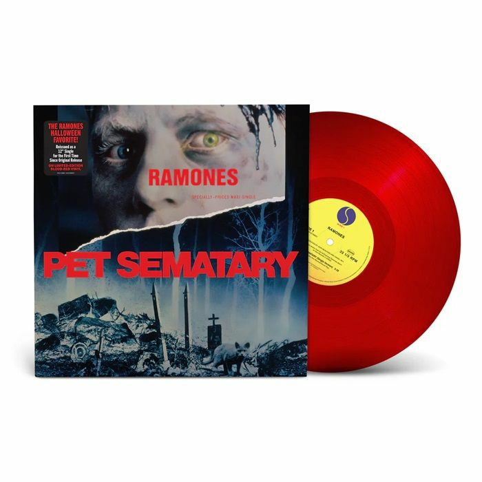 Pet Sematary - Red Vinyl Single vinyl record cover