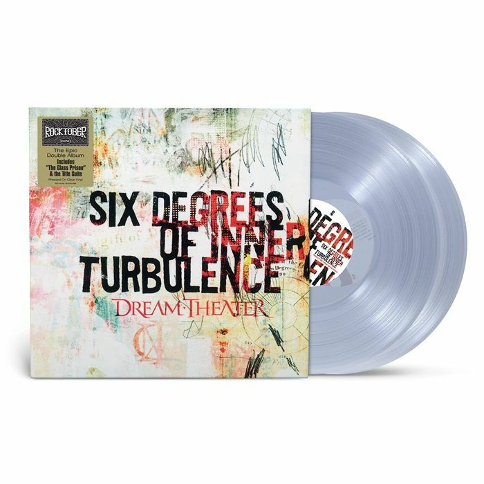 Six Degrees Of Inner Turbulence - Clear Vinyl 2xLP vinyl record cover