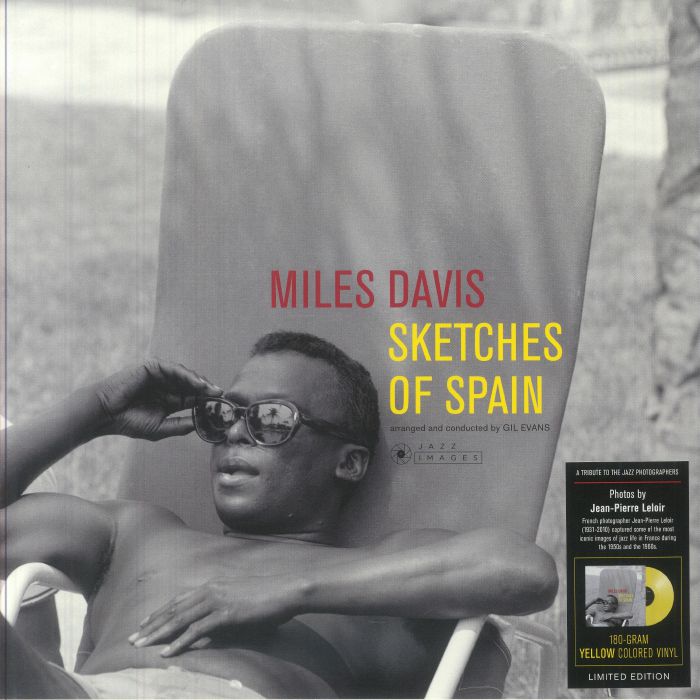 Sketches Of Spain - Limited Edition Yellow Vinyl LP vinyl record cover