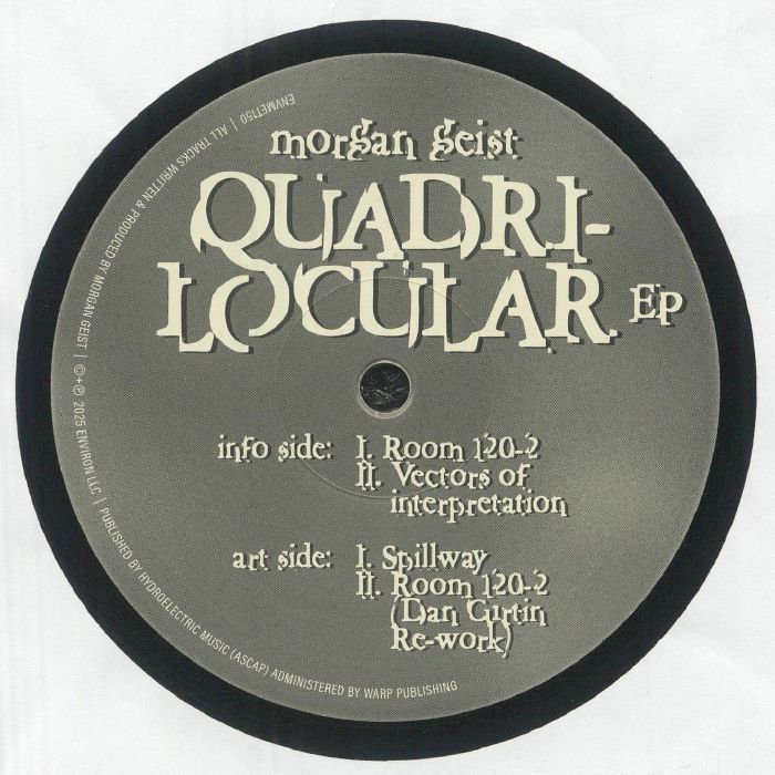 Quadrilocular EP - Vinyl EP vinyl record cover