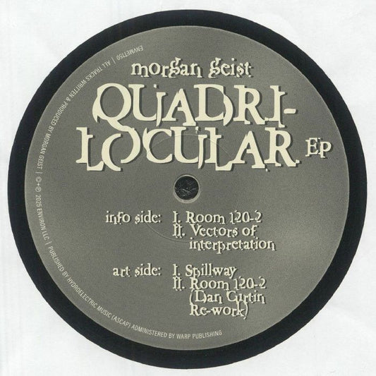 Quadrilocular EP - Vinyl EP vinyl record cover