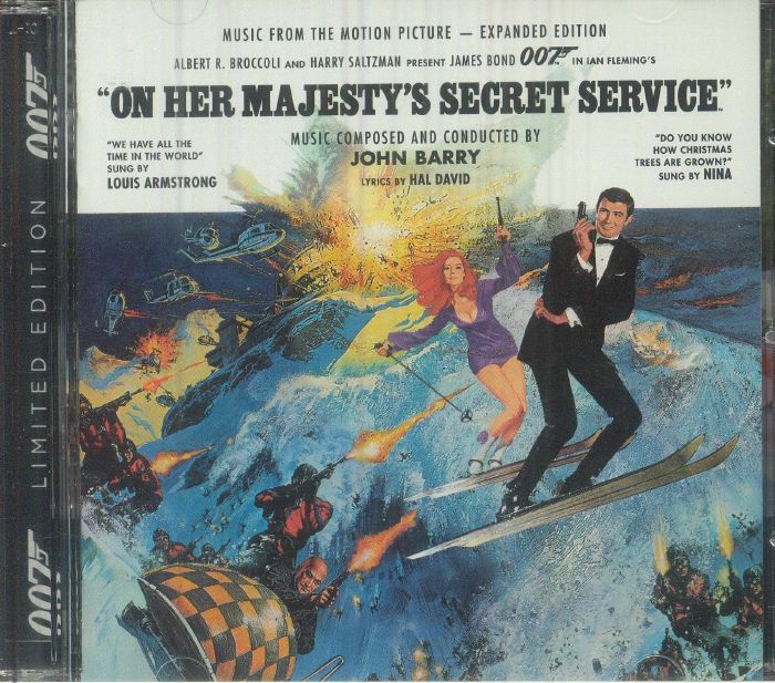 On Her Majesty's Secret Service - Remastered & Expanded Limited Edition 2CD CD cover