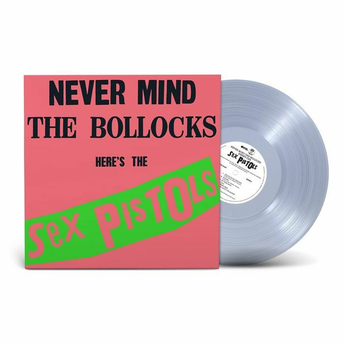Never Mind The Bollocks Here's The Sex Pistols - Clear Vinyl LP vinyl record cover