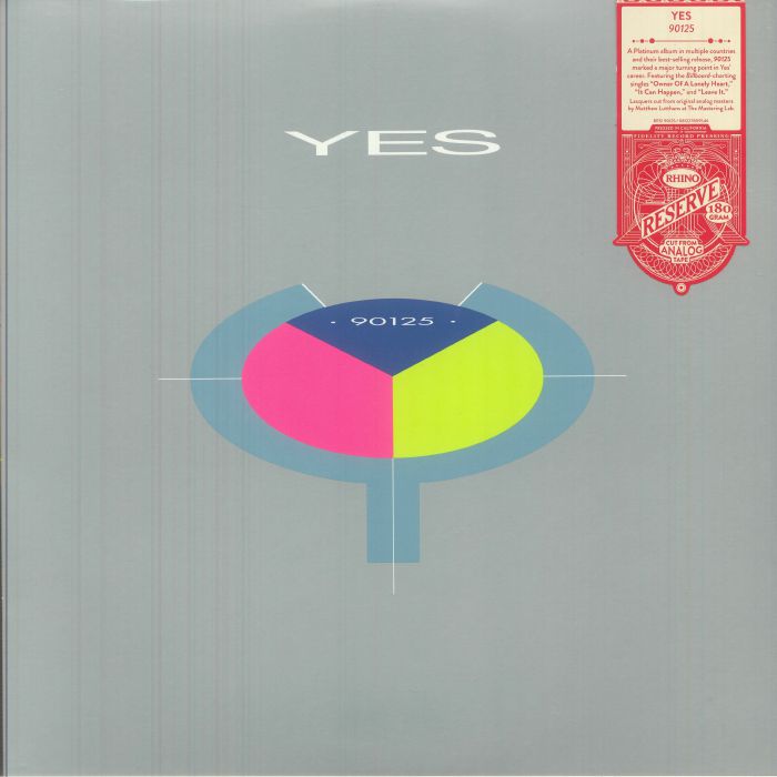 90125 - Vinyl LP vinyl record cover