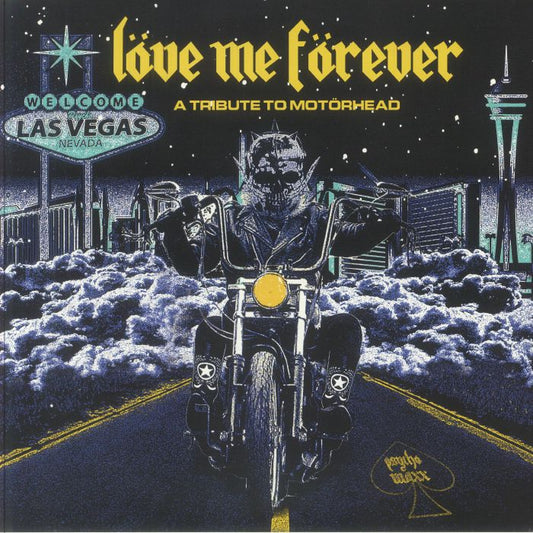 Love Me Forever: A Tribute To Motorhead - Oxblood 2xLP vinyl record cover