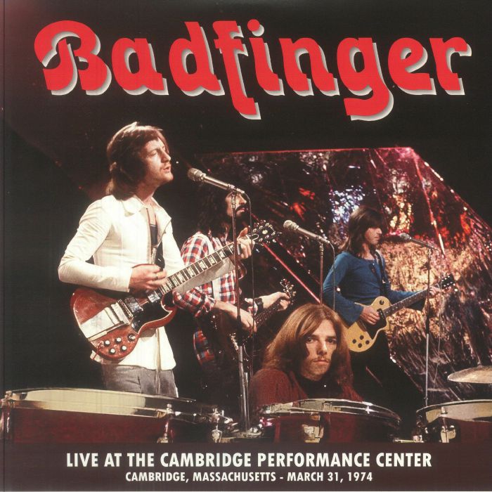 Live At The Cambridge Performance Center - Clear Red Smoke Vinyl 2xLP vinyl record cover