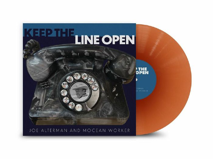 Keep The Line Open - Limited Edition Neon Orange Vinyl LP vinyl record cover
