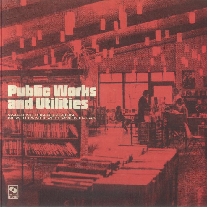 Public Works & Utilities - Red & Black Vinyl LP vinyl record cover