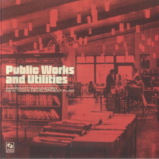 Public Works & Utilities - Red & Black Vinyl LP vinyl record cover