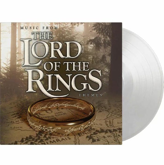 Music From The Lord Of The Rings: Themes - Cloudy Clear Vinyl LP vinyl record cover