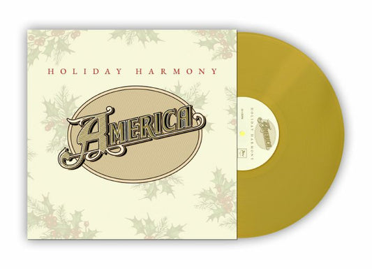 Holiday Harmony - Gold Vinyl LP vinyl record cover