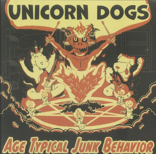 Age Typical Junk Behavior - Orange Vinyl LP vinyl record cover
