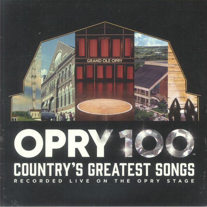 Opry 100: Country's Greatest Songs - 2xLP vinyl record cover