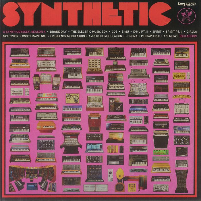 Synthetic Season 4 - Vinyl LP vinyl record cover