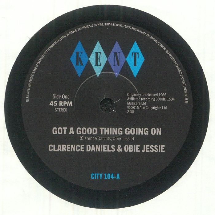 Got A Good Thing Going On / Hard Working Girl - Vinyl Single vinyl record cover
