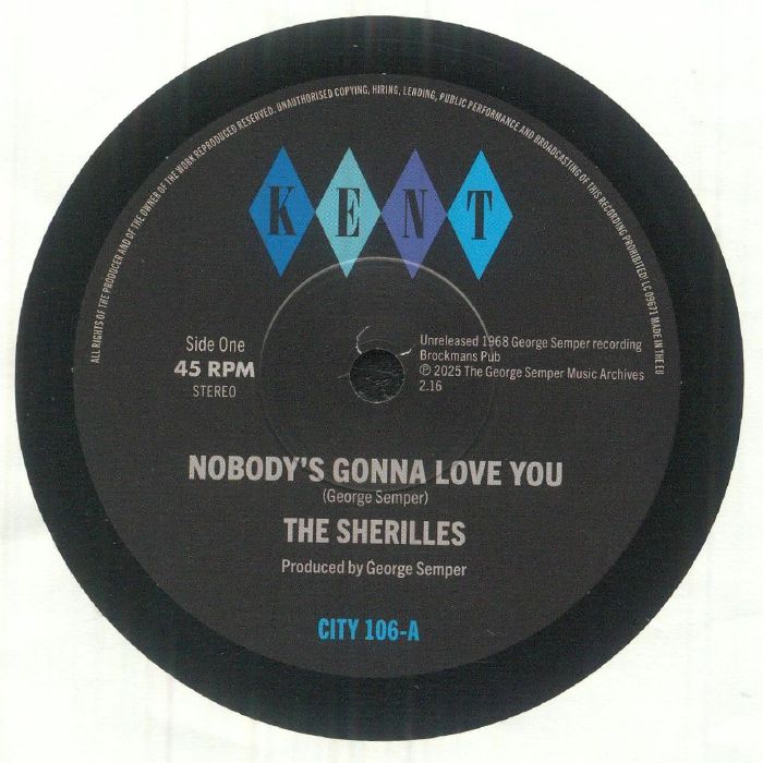 Nobody's Gonna Love You - Vinyl Single vinyl record cover